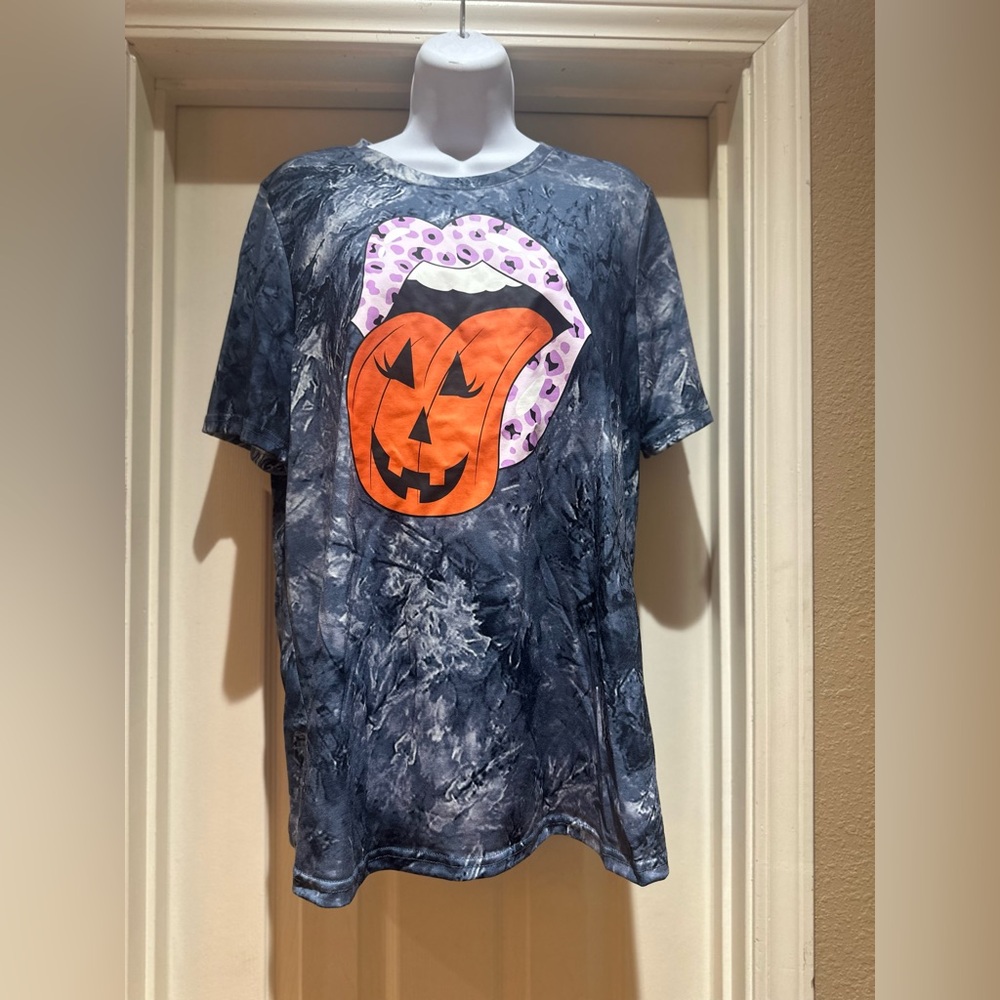 Halloween Pumpkin Blouse